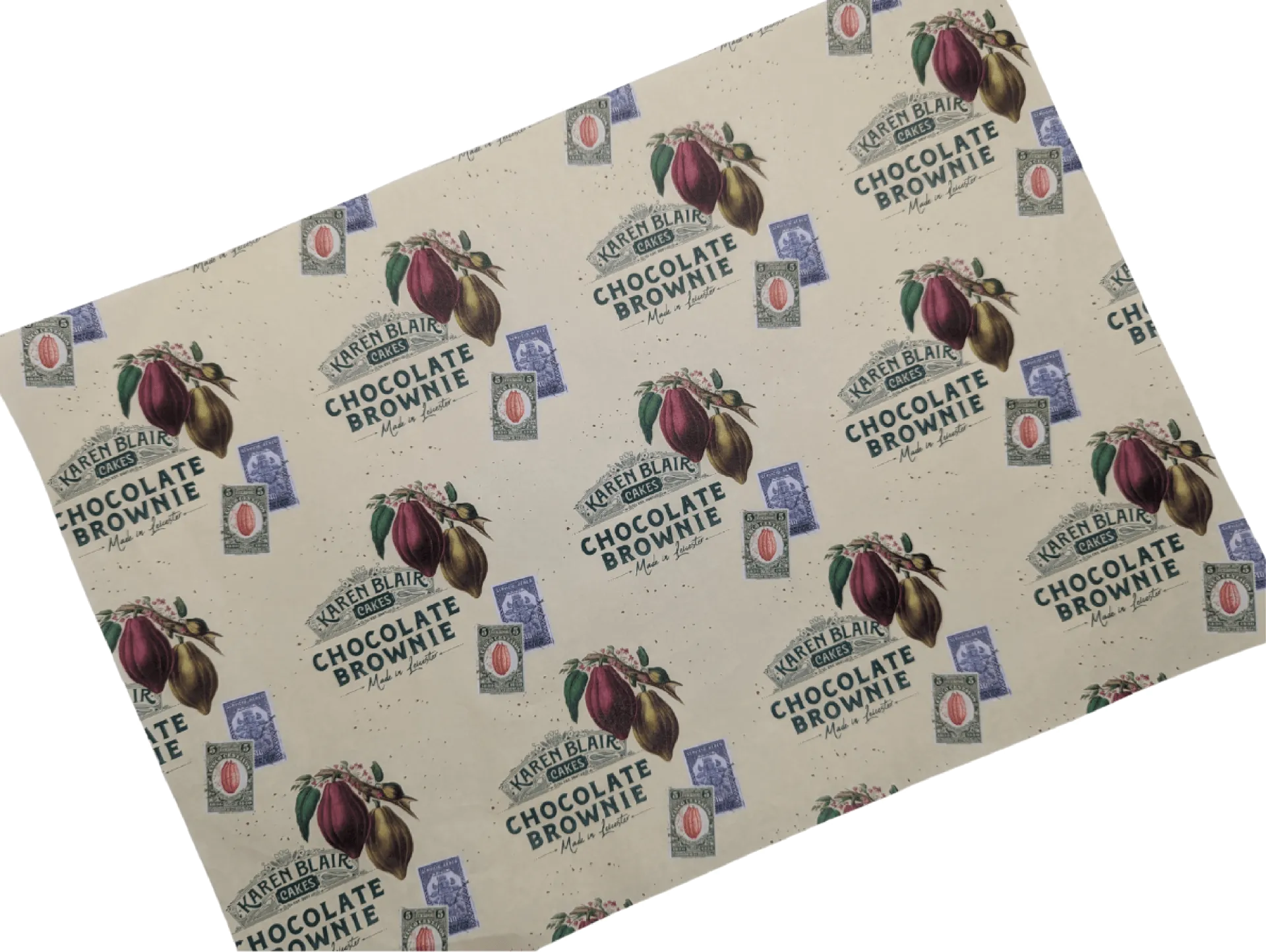 Eco Friendly Branded Greaseproof Paper In Cambridgeshire